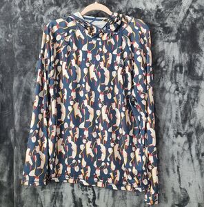 The North Face Alphine Pullover Hoodie Long sleeve Running Shirt Multicolor M